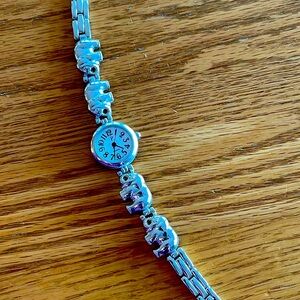 Silver Elephant Watch 🌺